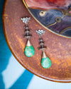 Aretes Fuente de Turquesa Verde Gabriela Sánchez Aretes