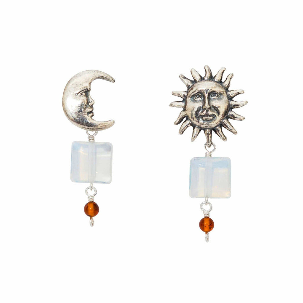 Aretes Luna y Sol Gabriela Sánchez Aretes