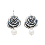 Aretes Rosa Con Gema