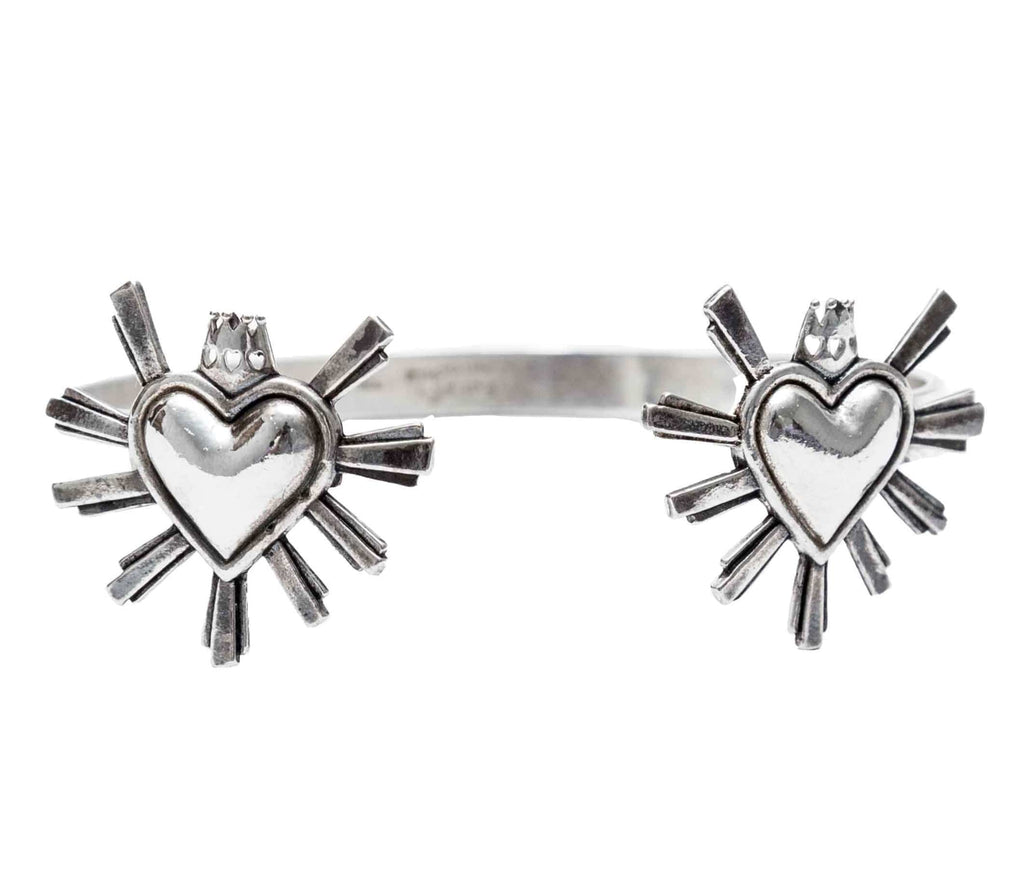 Brazalete Dos Corazones DM018 Pulsera