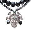 Collar Calaca Con Aretes