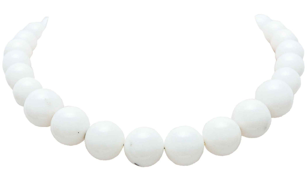 Collar Esferas Blancas Gabriela Sánchez Collar