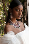 Collar Sueños de Talavera Púrpura Gabriela Sánchez Necklaces