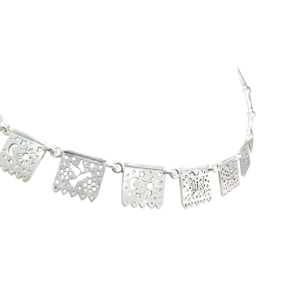 Gargantilla Papel Picado Gabriela Sánchez Collar