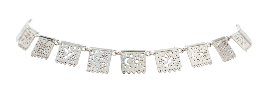 Gargantilla Papel Picado Gabriela Sánchez Collar