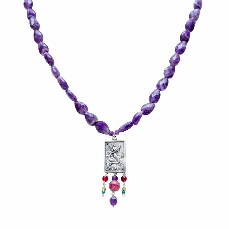 La Sirena Color Amatista Gabriela Sánchez Collar
