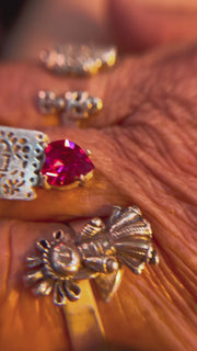 Anillo Calaverita Rosa