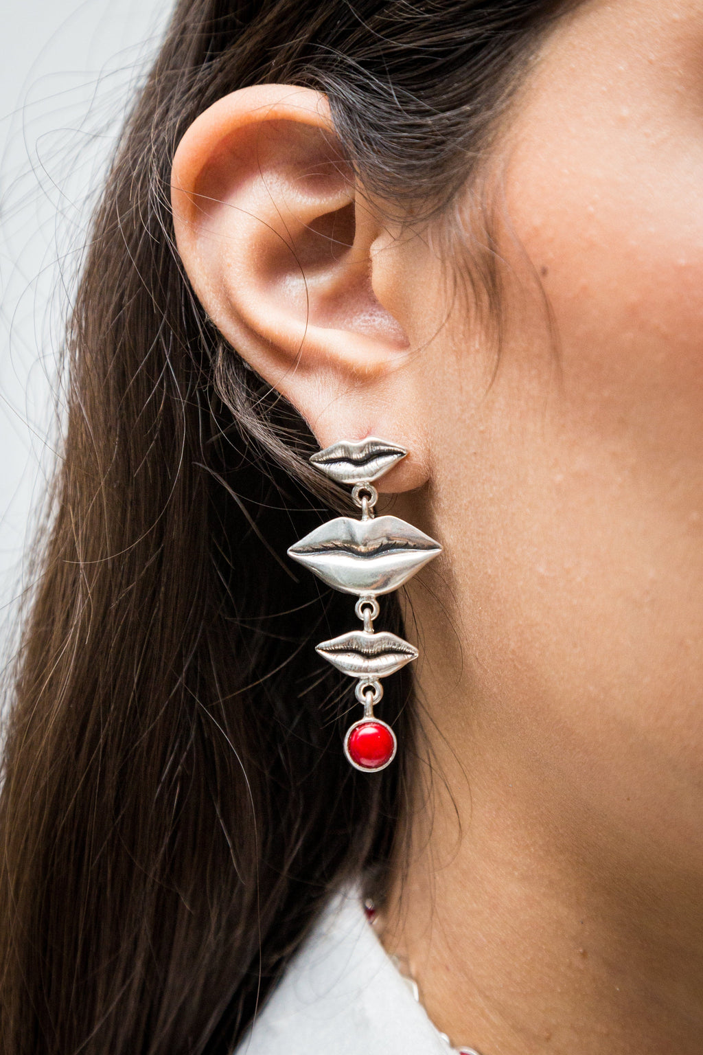Aretes Bésame Mucho Coral 22NAV0010 Aretes