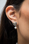 Aretes Corazón Racimo De perlas 22NAV007 Aretes