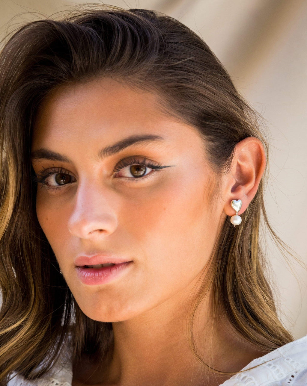 Aretes Corazón Salud Perla Gabriela Sánchez Aretes