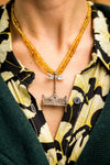 Collar Banquita y Libélula con Ámbar Gabriela Sánchez Collar